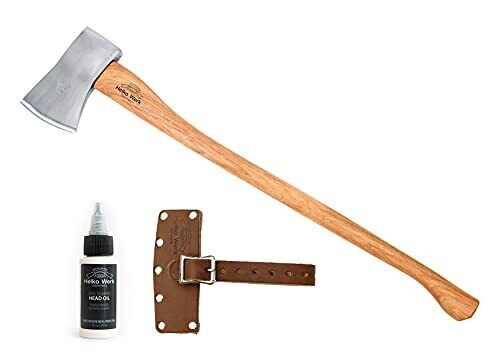 Classic Expedition - 4.5lb Felling Axe - Made in Germany Large Felling Axe fo...