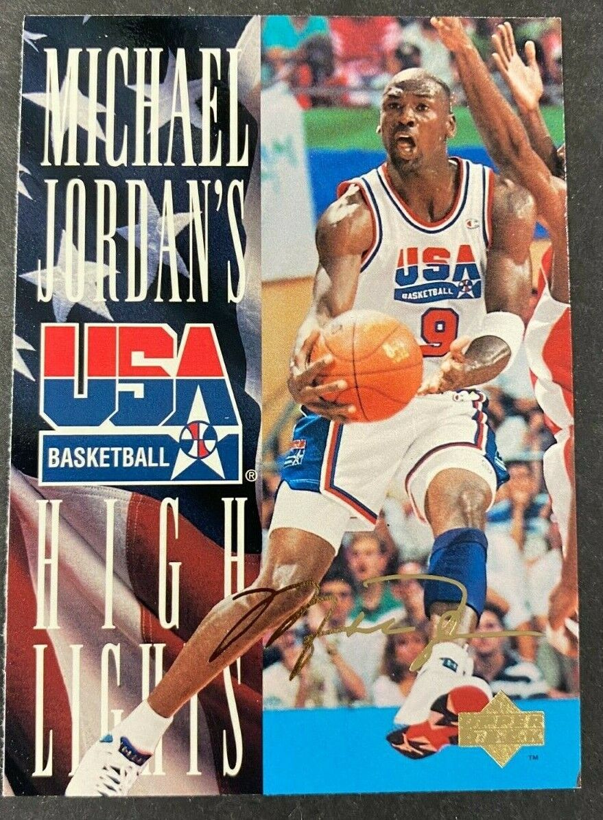1994 UPPER DECK BASKETBALL CARD MICHAEL JORDAN #JH1 NRMT RANGE (NM) FREE S&H 