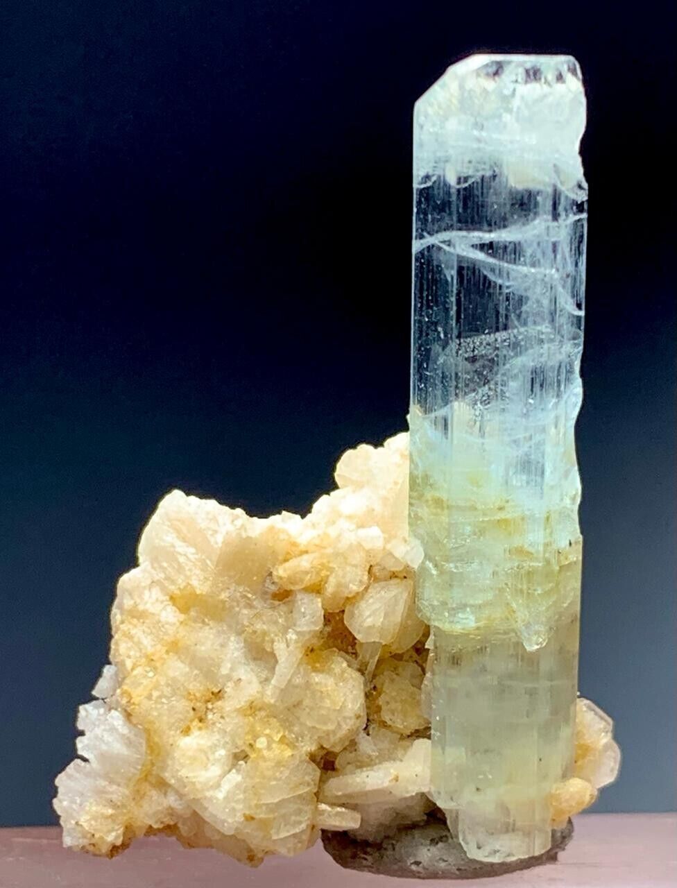 24 Carat aquamarine Crystal Specimen from Pakistan