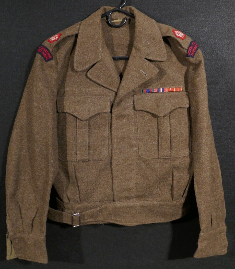 WW2 - Cold War Royal Canadian Ordnance Corps Major's Battle Dress Blouse, Scarce