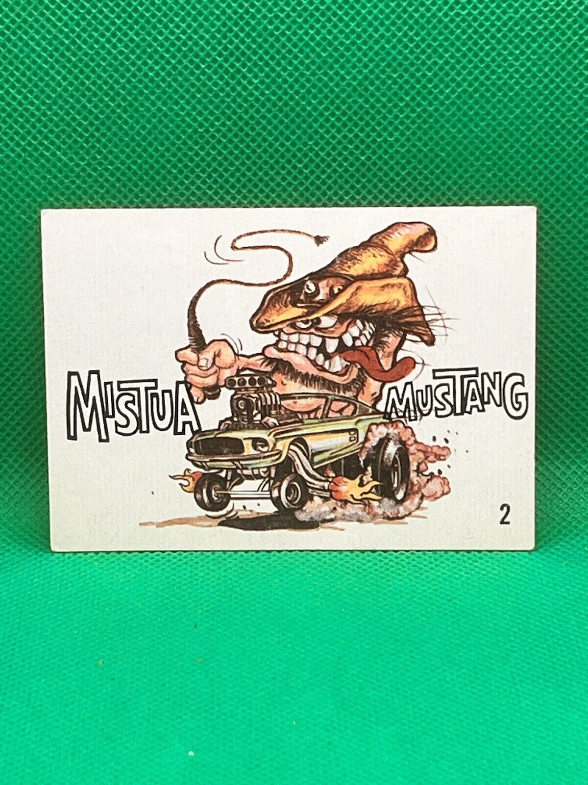 1969-73 Donruss Odd Rods Trading Card #2 – Mistua Mustang