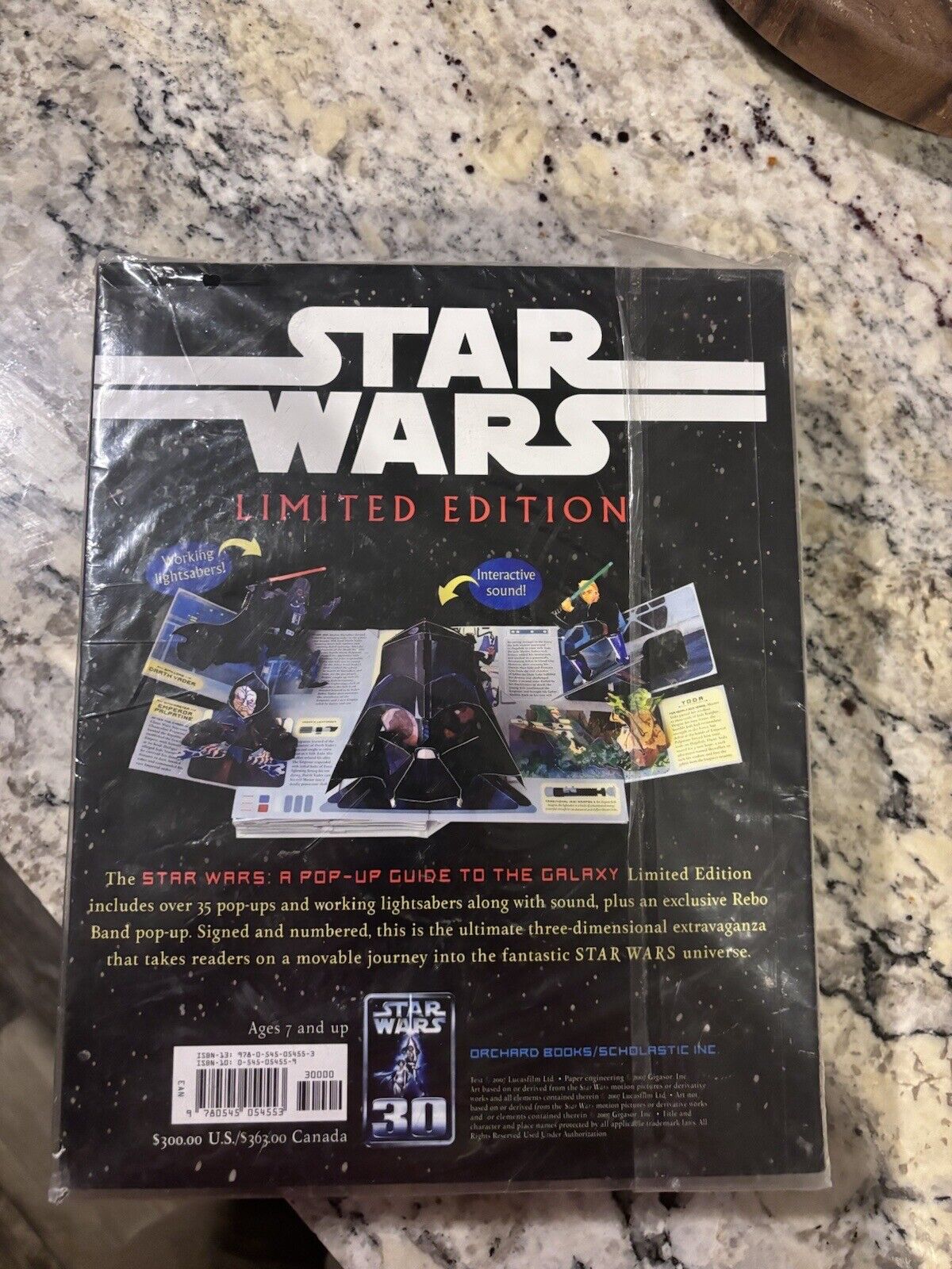 Star Wars: A Pop-Up Guide to the Galaxy by Matthew Reinhart **SIGNED**  1st ed.