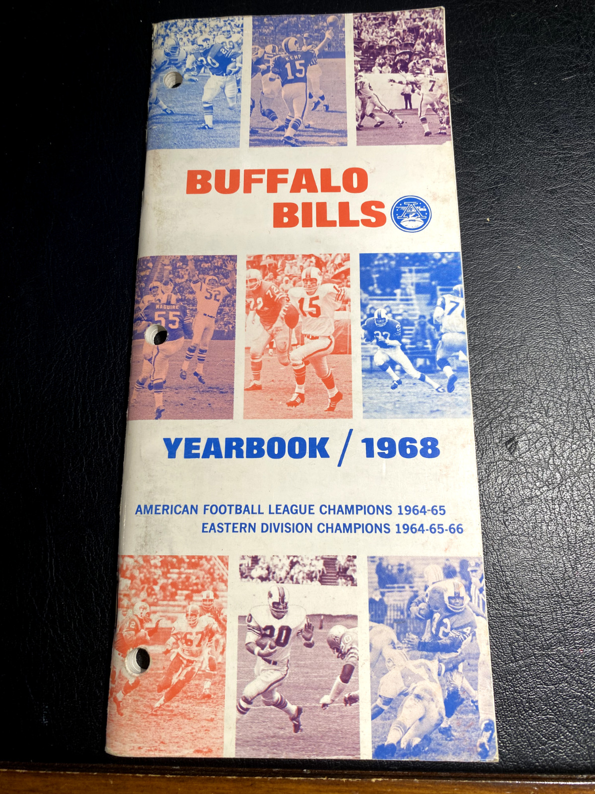 1968 Buffalo Bills Yearbook NFL Football