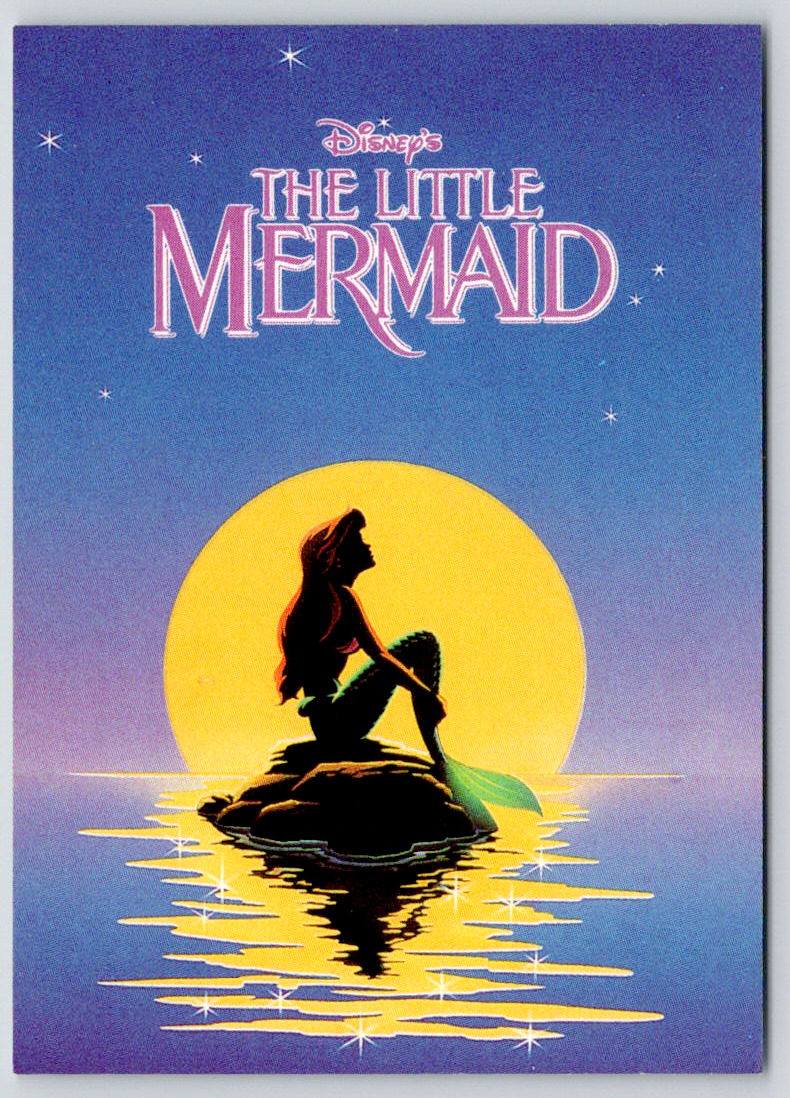 1991 Pro Set Card, Disney\'s The Little Mermaid Movie, Pick a Card