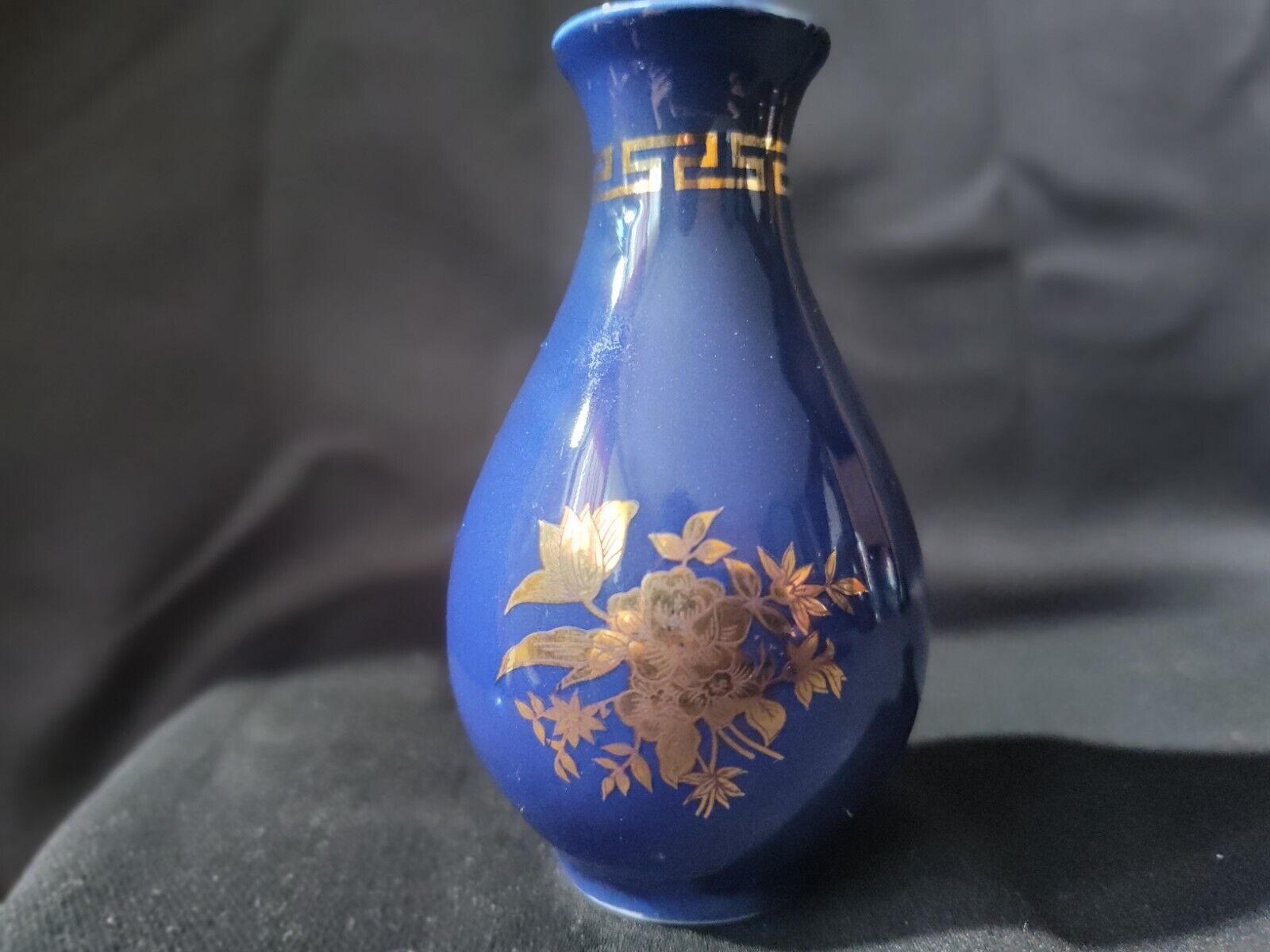 Cobalt Blue Bud Vase 4\