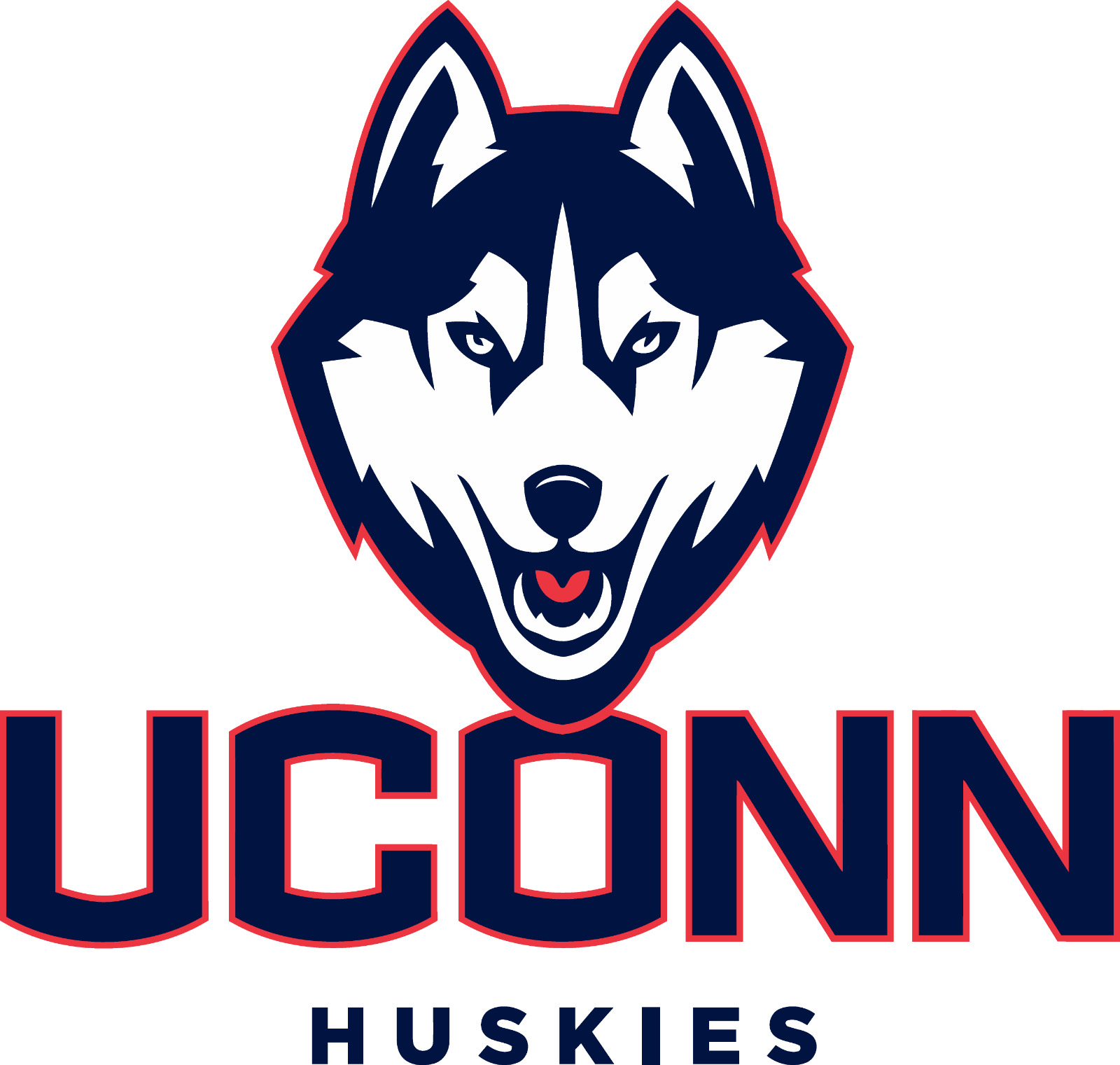 UConn Huskies NCAA College Team Logo 4\