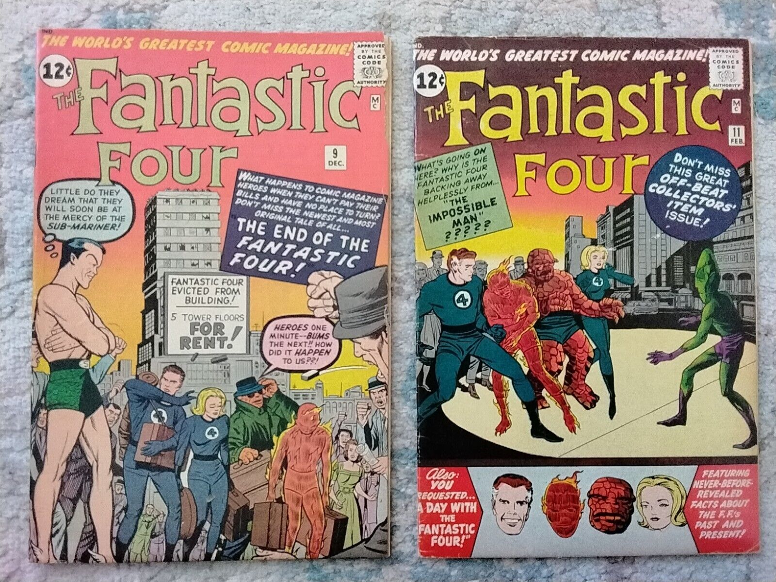 Silver Age Fantastic Four Collection Of 29 Comic Key Issues 9,11,13,16 And More