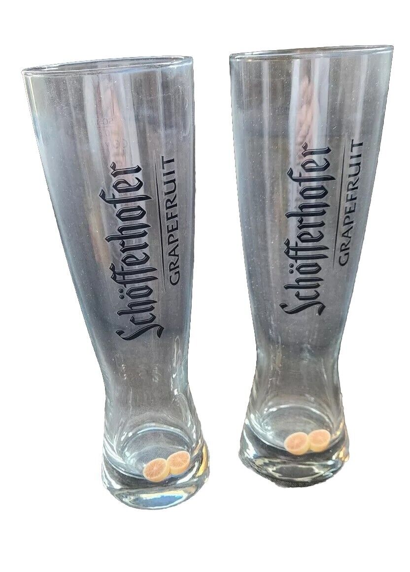 6 New German Schofferhofer Weizen Beer Glasses 0.5 L In Box Set 