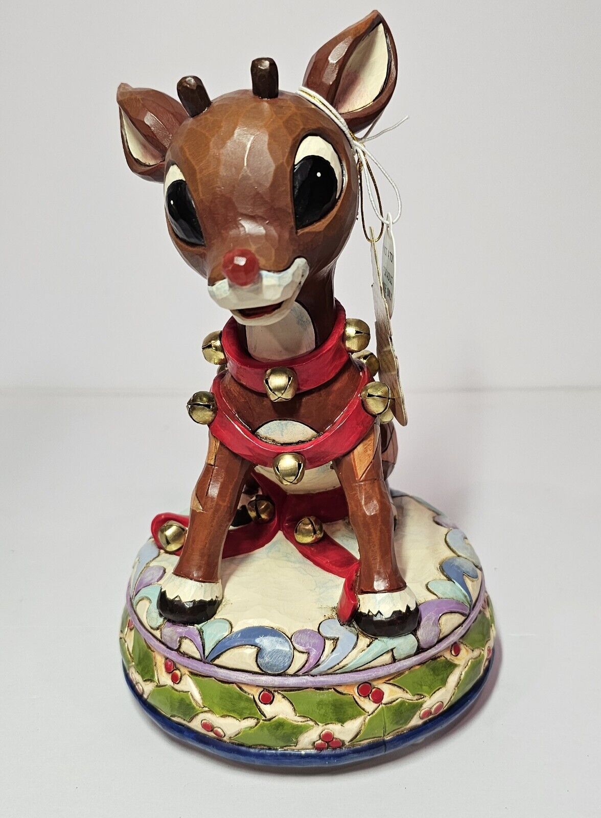 Rudolph The Red Nosed Reindeer Traditions Musical Figurine Jim Shore Enesco 2009