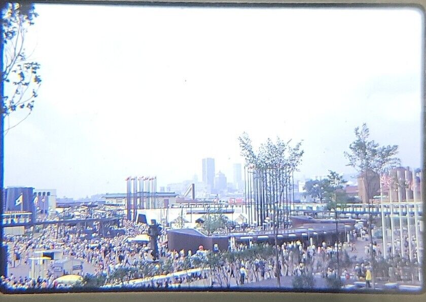 1967 World\'s Fair Expo 67 Montreal Kodachrome Slide #03