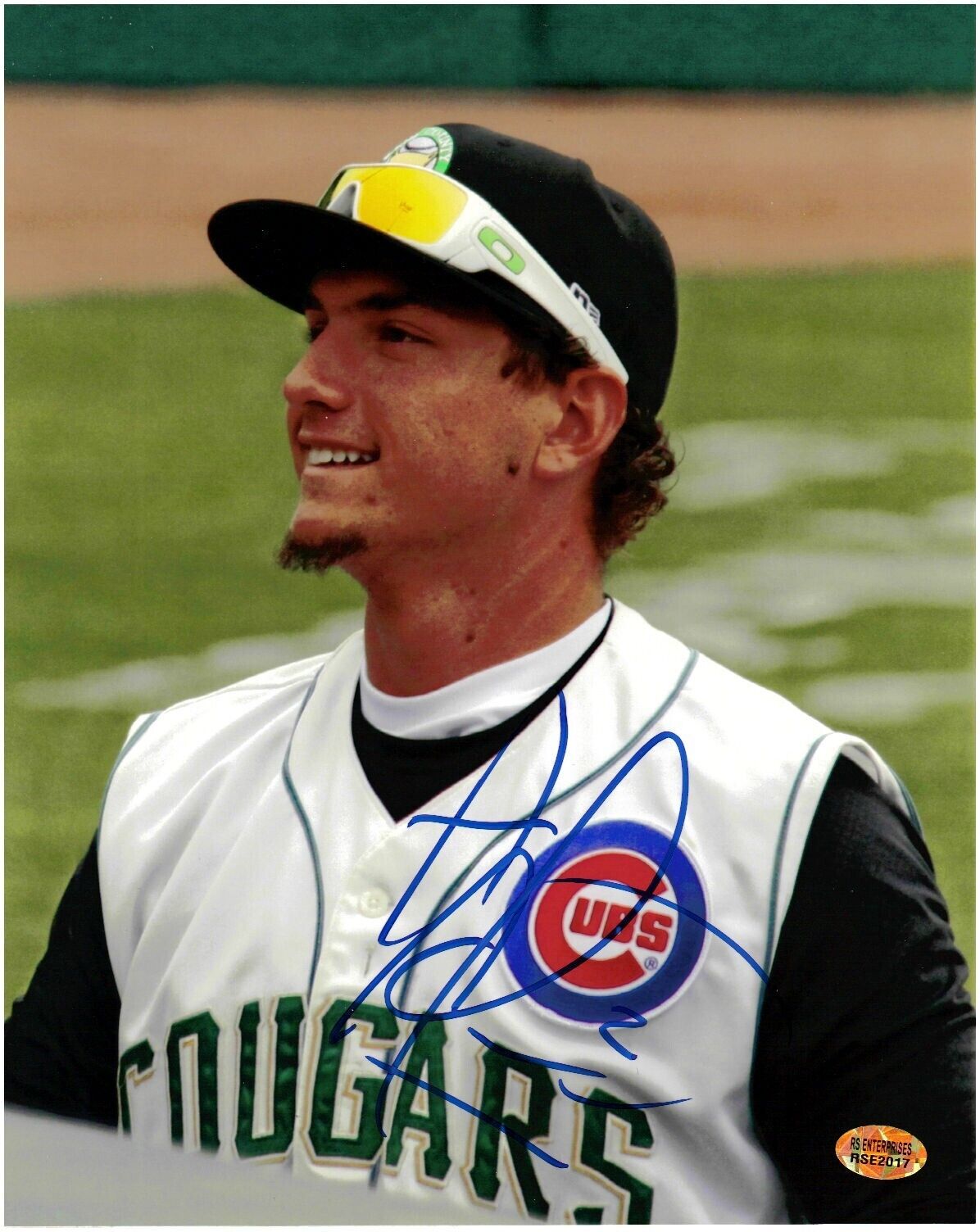 Albert Almora-Chicago Cubs/Kane County Cougars-Autographed 8x10 Photo