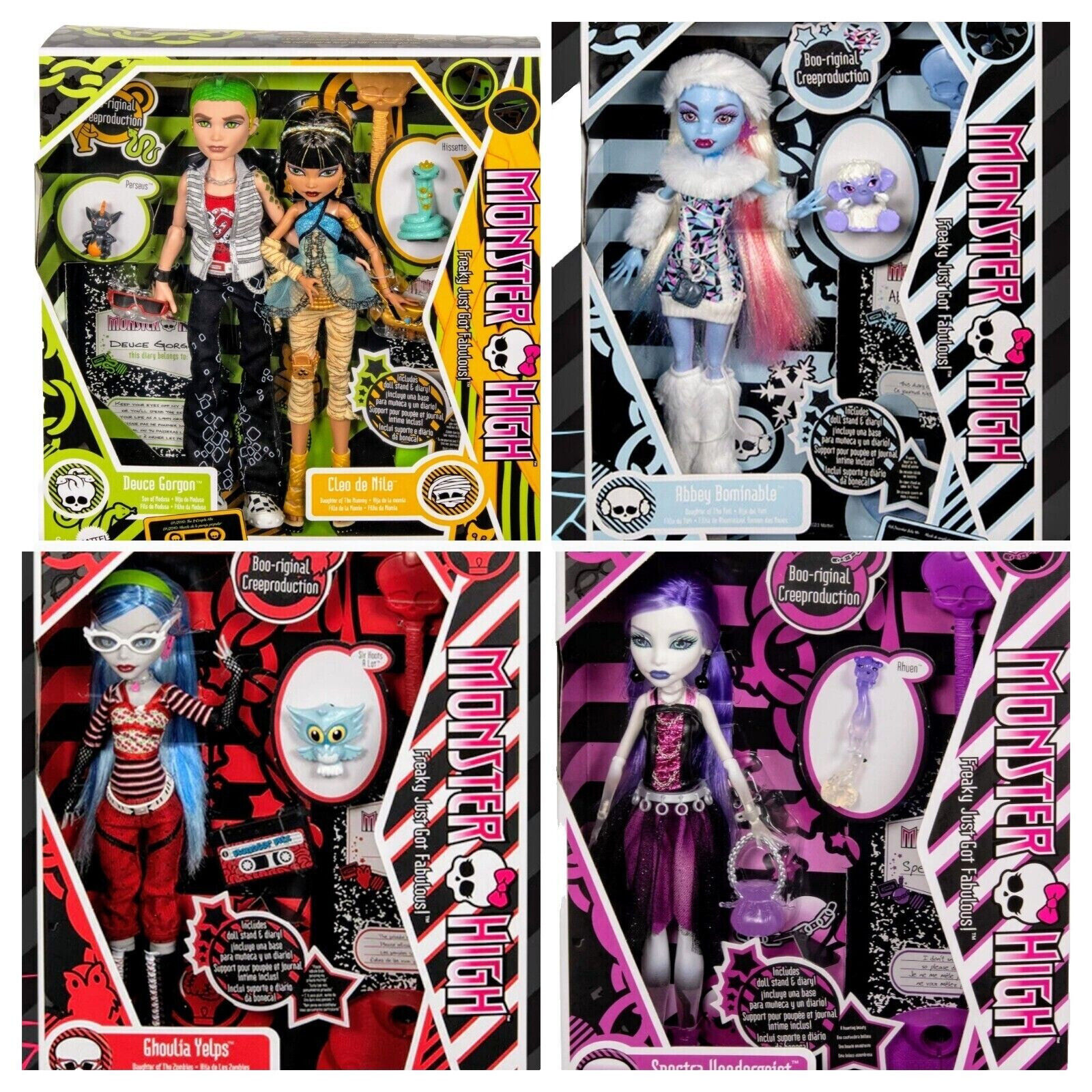 🔥Monster High Boo-riginal Creeproduction G1 2024 FULL SET EXCLUSIVE🔥