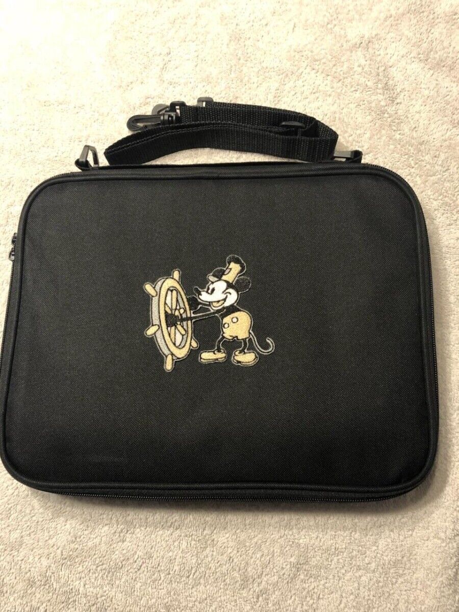 Steamboat Willie aka Mickey Mouse Pin Trading Book Bag 4 Disney Pin Collections