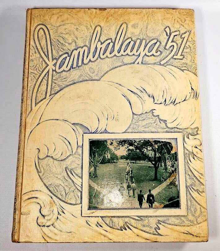 VTG 1951 TULANE UNIVERSITY Yearbook New Orleans, Louisiana Jambalaya Annual