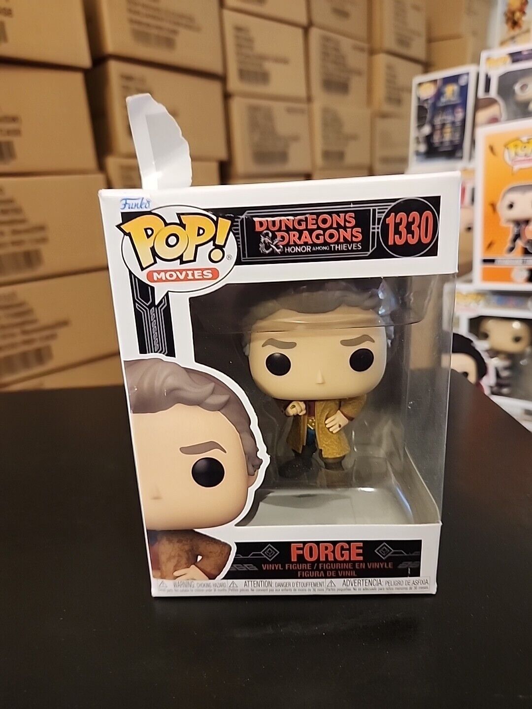 Funko Pop Dungeons & Dragons - Honor Among Thieves - Forge #1330 Box Damage