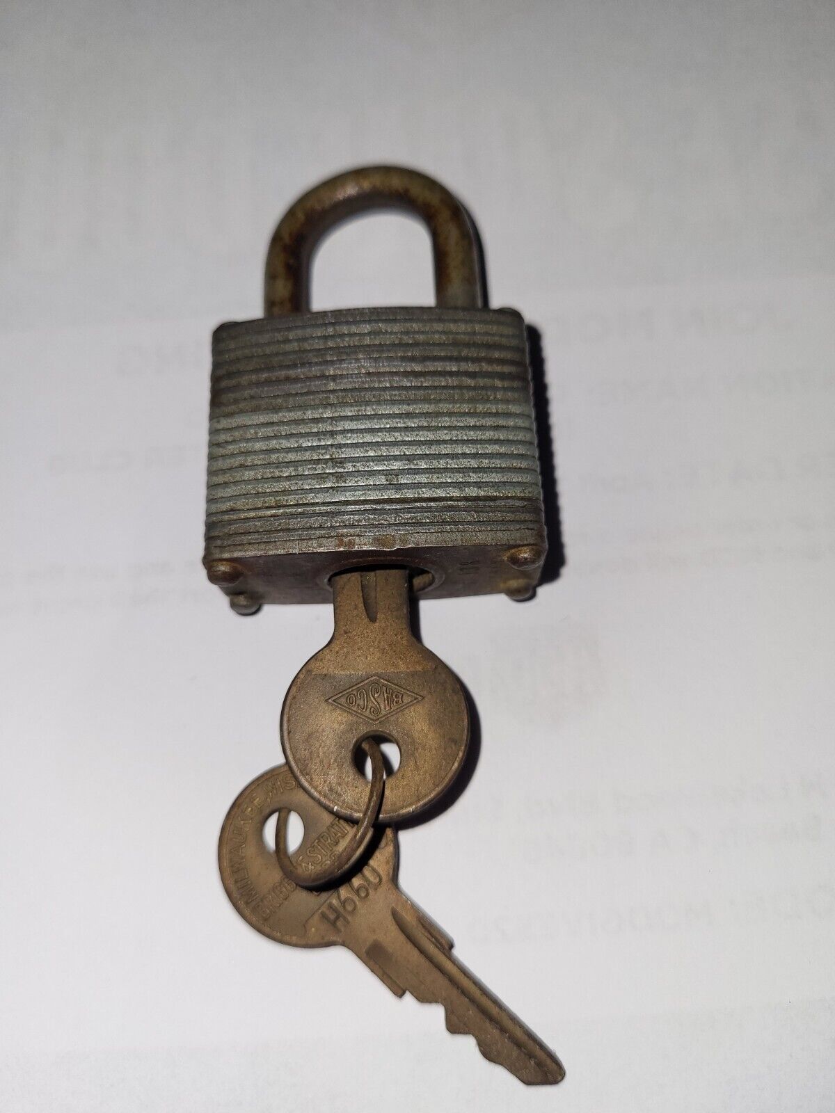 vintage Basco padlock