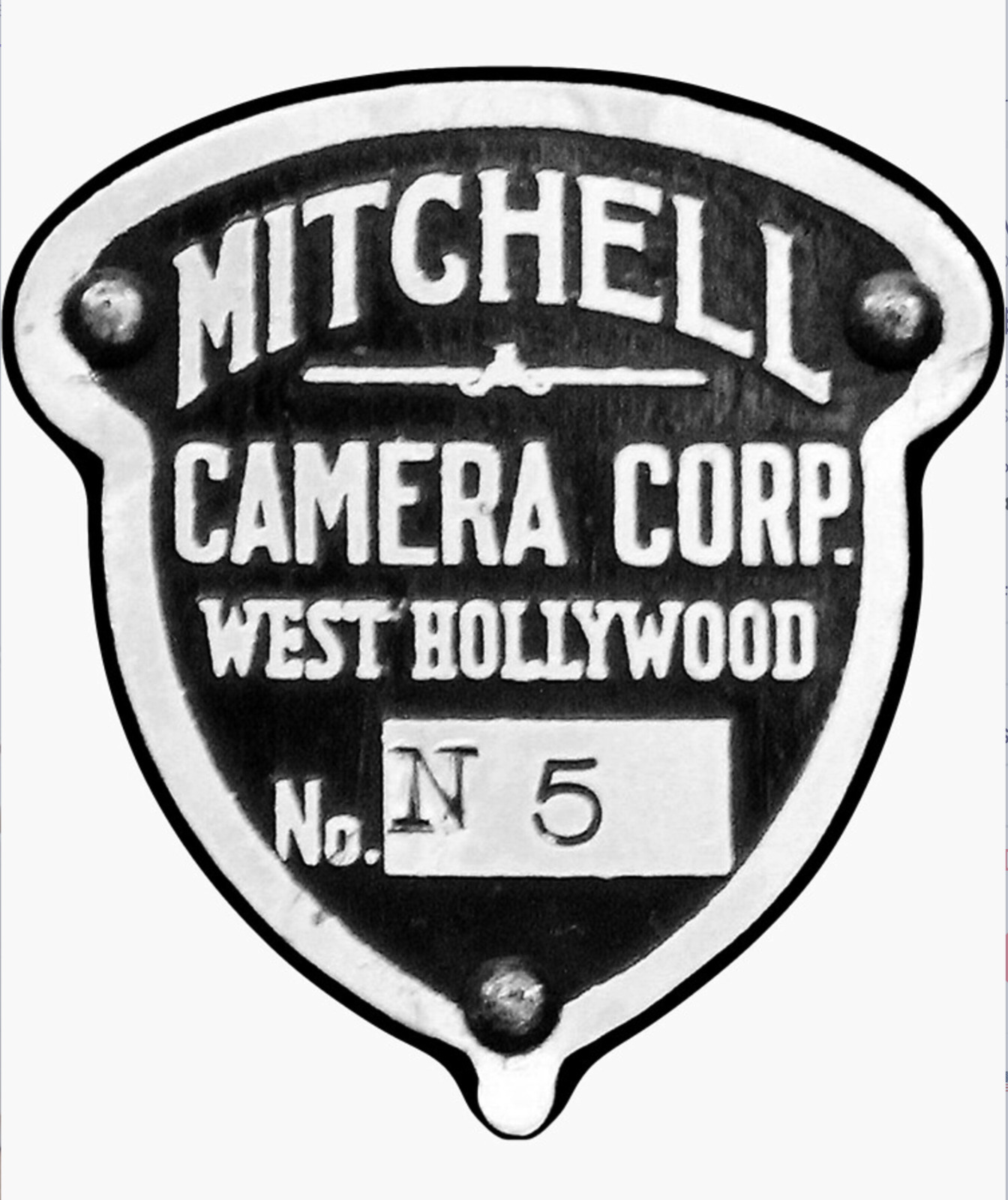 Mitchell Camera Corp. Sticker (Reproduction)