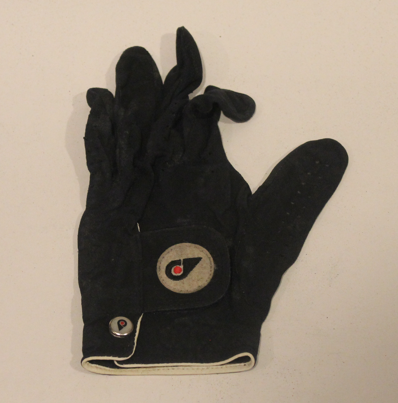 Unknown MLB player game used worn batting glove Vintage Authentic 5949