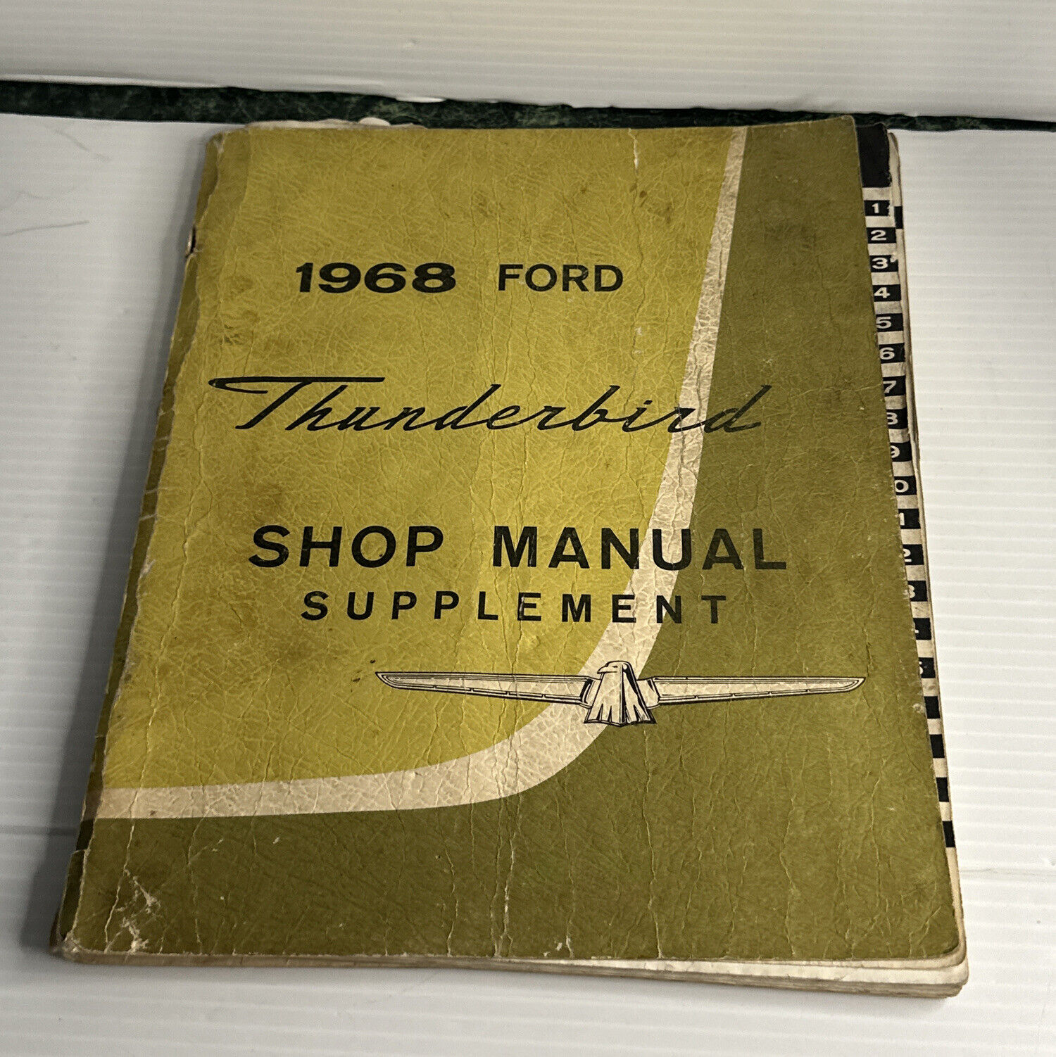 1968 Ford Thunderbird Shop Manual Supplement - Original AS IS
