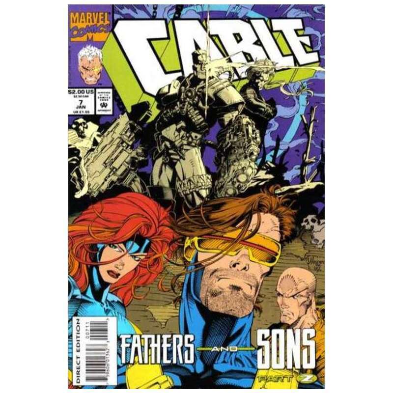 Cable (1993 series) #7 in Near Mint condition. Marvel comics [a\\