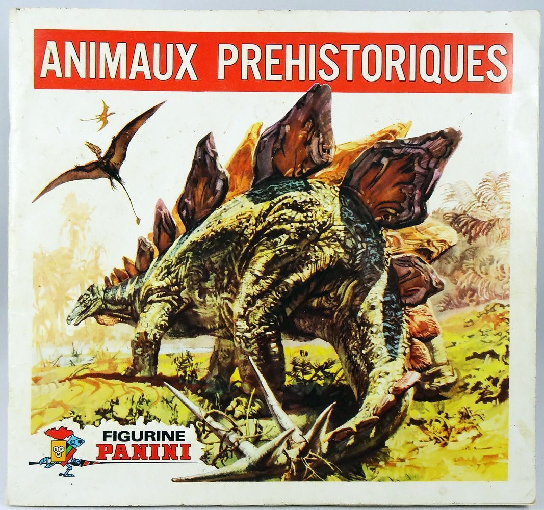 Prehistoric Animals - 1974 Panini Vignette Collector\'s Album