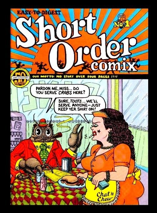 SHORT ORDER COMIX, #1, 1973, HEAD PRESS, BILL GRIFFITH, UNDERGROUND COMIC, MINT