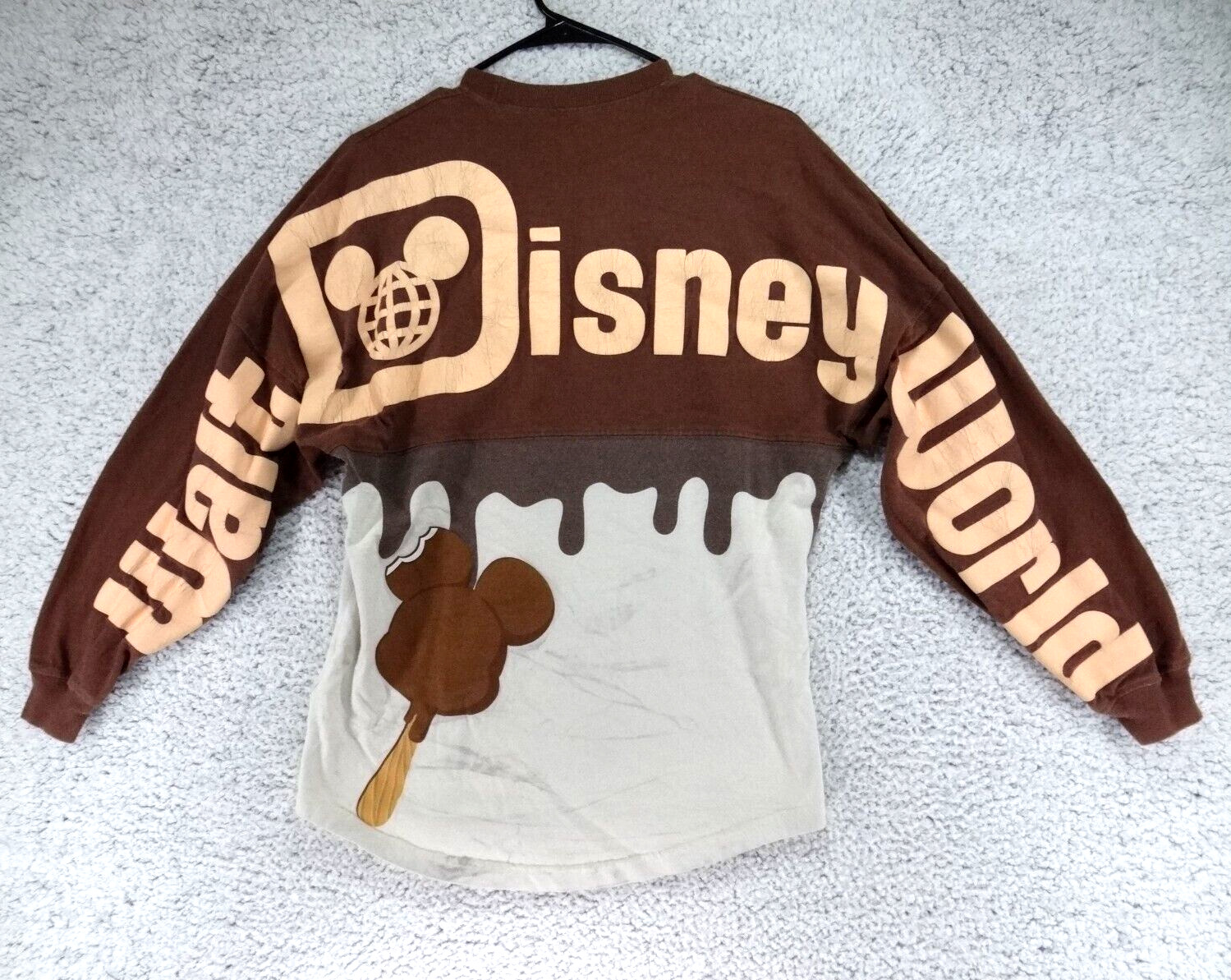 Walt Disney World Spirit Jersey Mickey Mouse Ice Cream Bar Adult Size XS *READ*