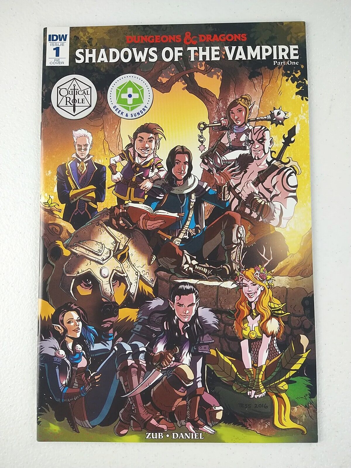 Dungeons & Dragons #1 Shadows of the Vampire 2016 Critical Role 1st Vox Machina