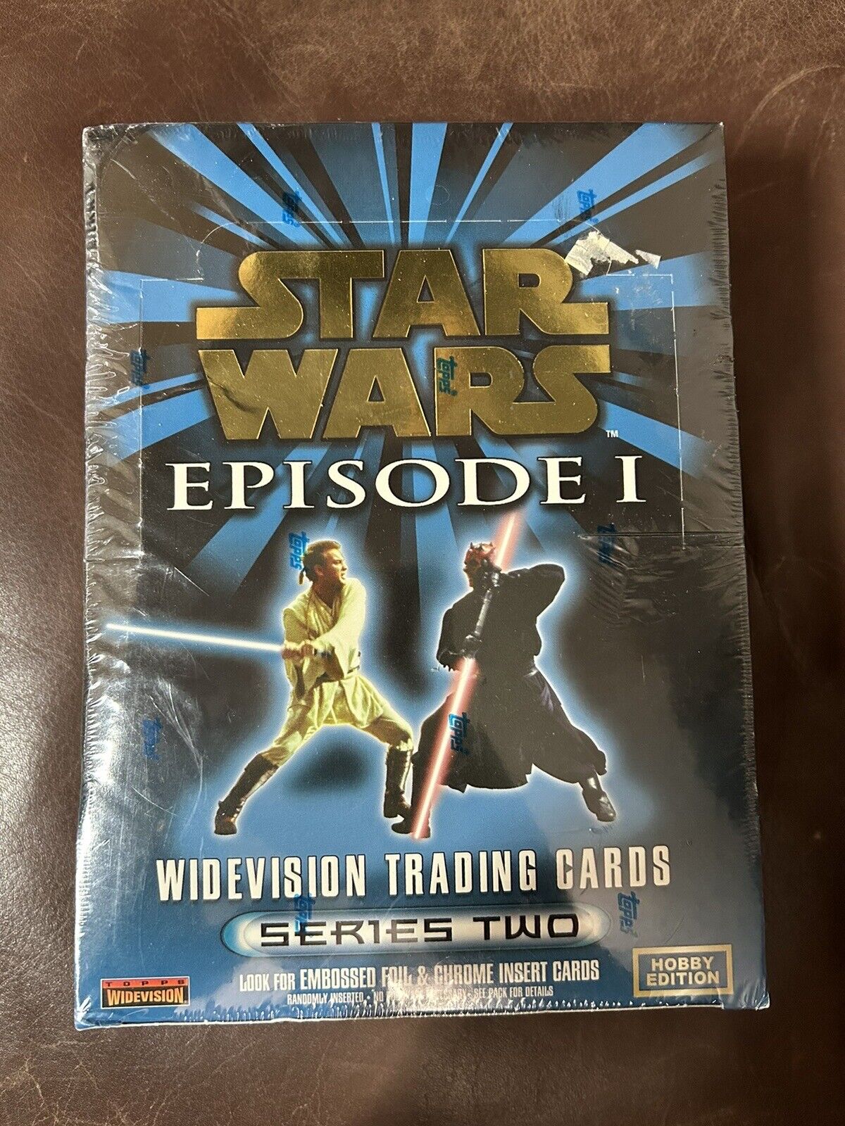 1999 TOPPS WIDEVISION STAR WARS EPISODE 1 SERIES 2 BOX HOBBY EDITION NEW SEALED