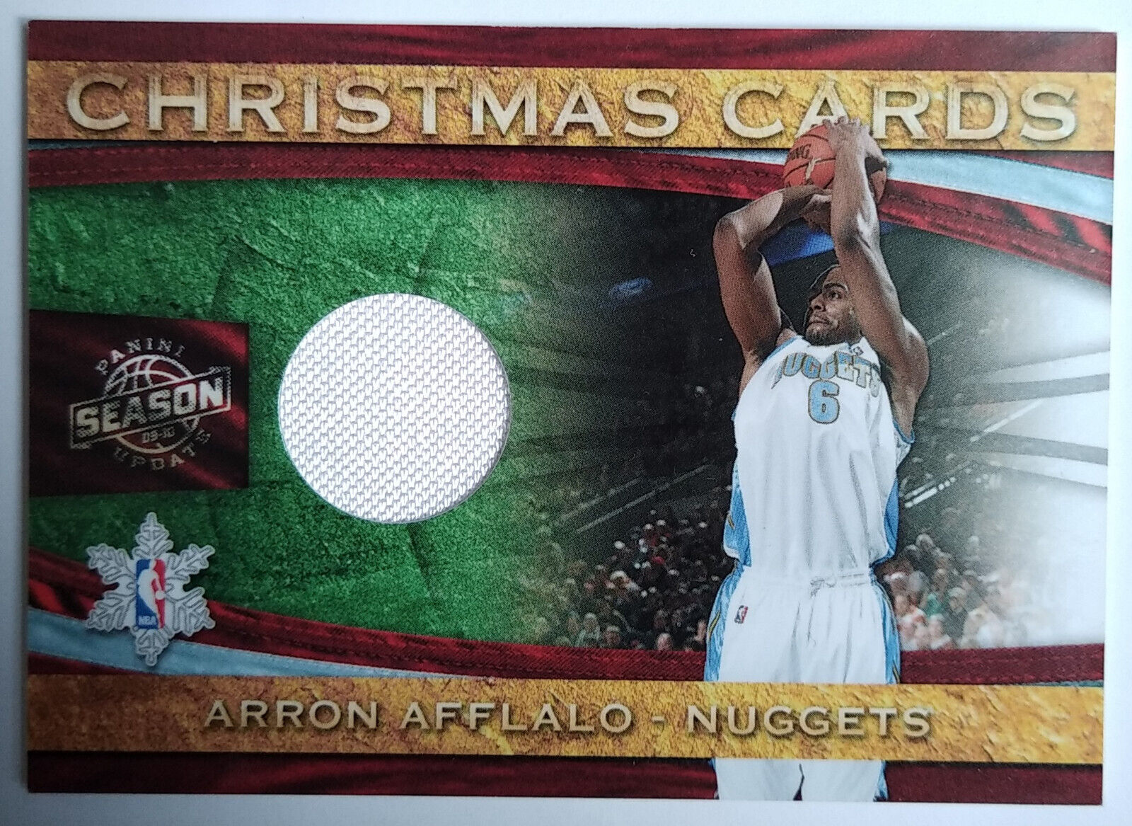 NBA PANINI SEASON UPDATE CHRISTMAS CARDS 2009-10 CHOICE CARDS