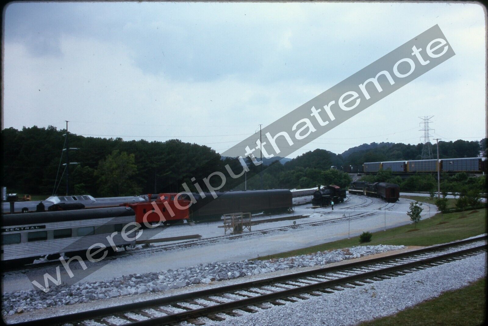 Original Slide Tennessee Valley Railroad TVRM Chattenooga TN 6-93