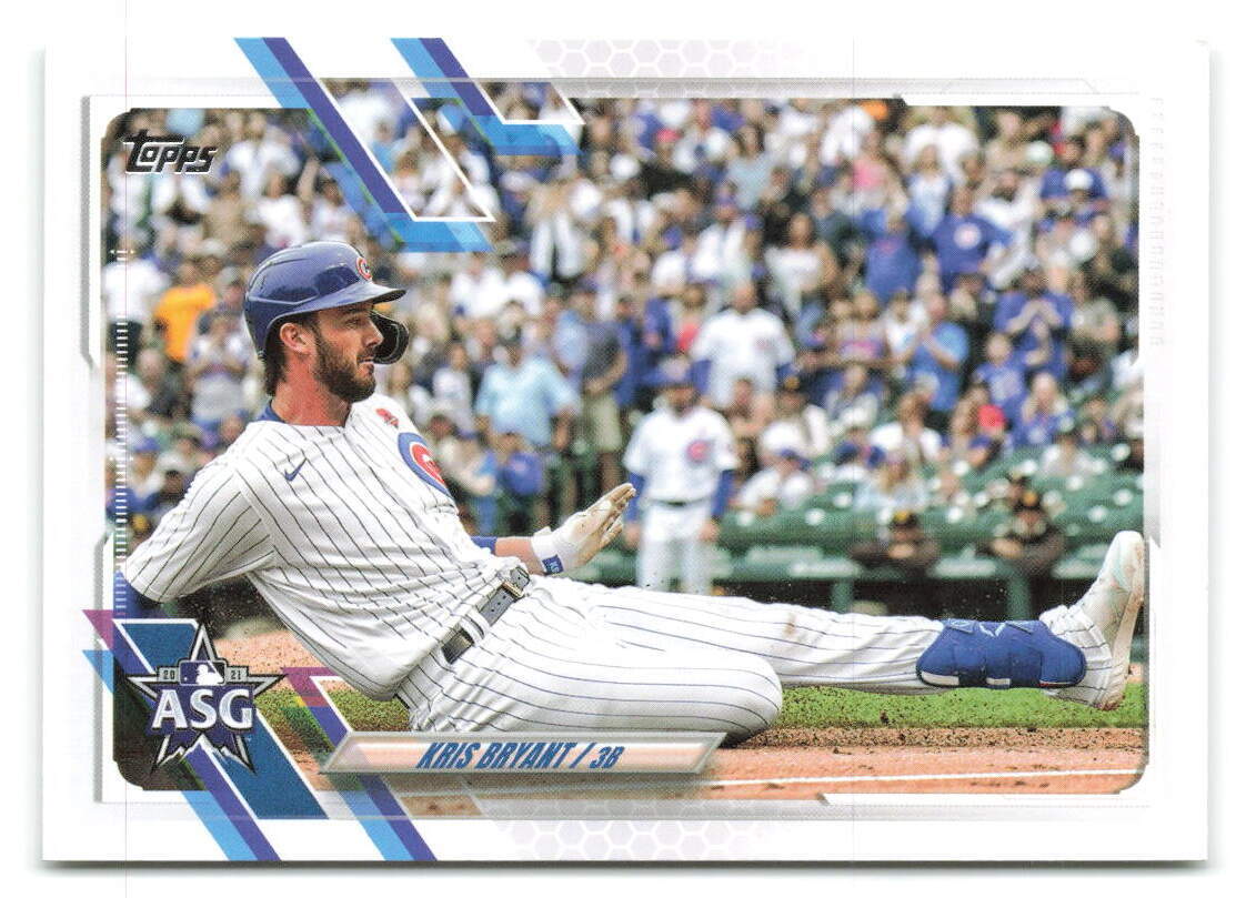 2021 Topps Update Kris Bryant #ASG-9 2021 MLB All-Stars Chicago Cubs Card