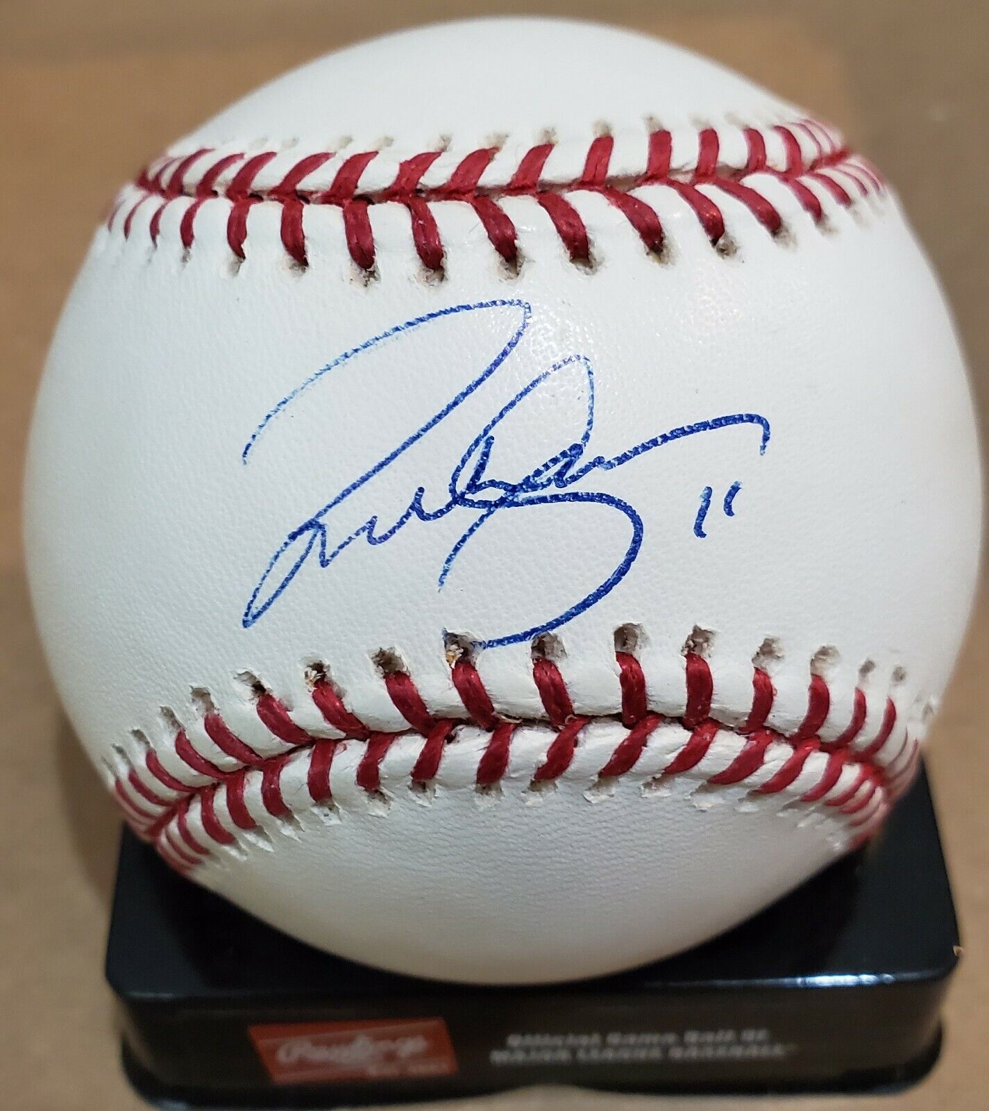  Autographed RICHIE SEXSON Official Rawlings Major League Baseball w/ COA