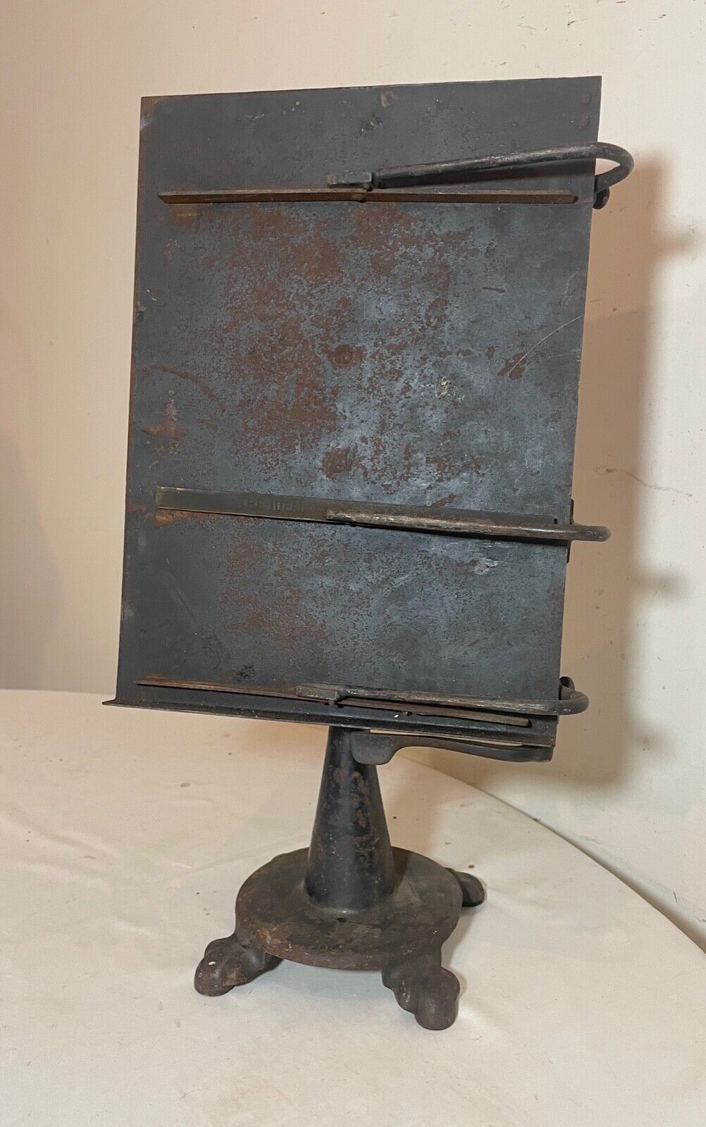 rare antique 1890 Crandall Typewriter The Ideal copy holder document music stand