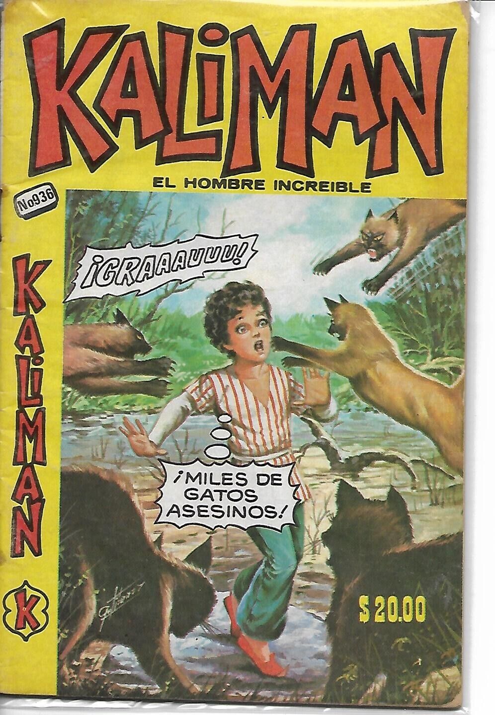 Kaliman El Hombre Increible #936 - Noviembre 4, 1983 - Mexico