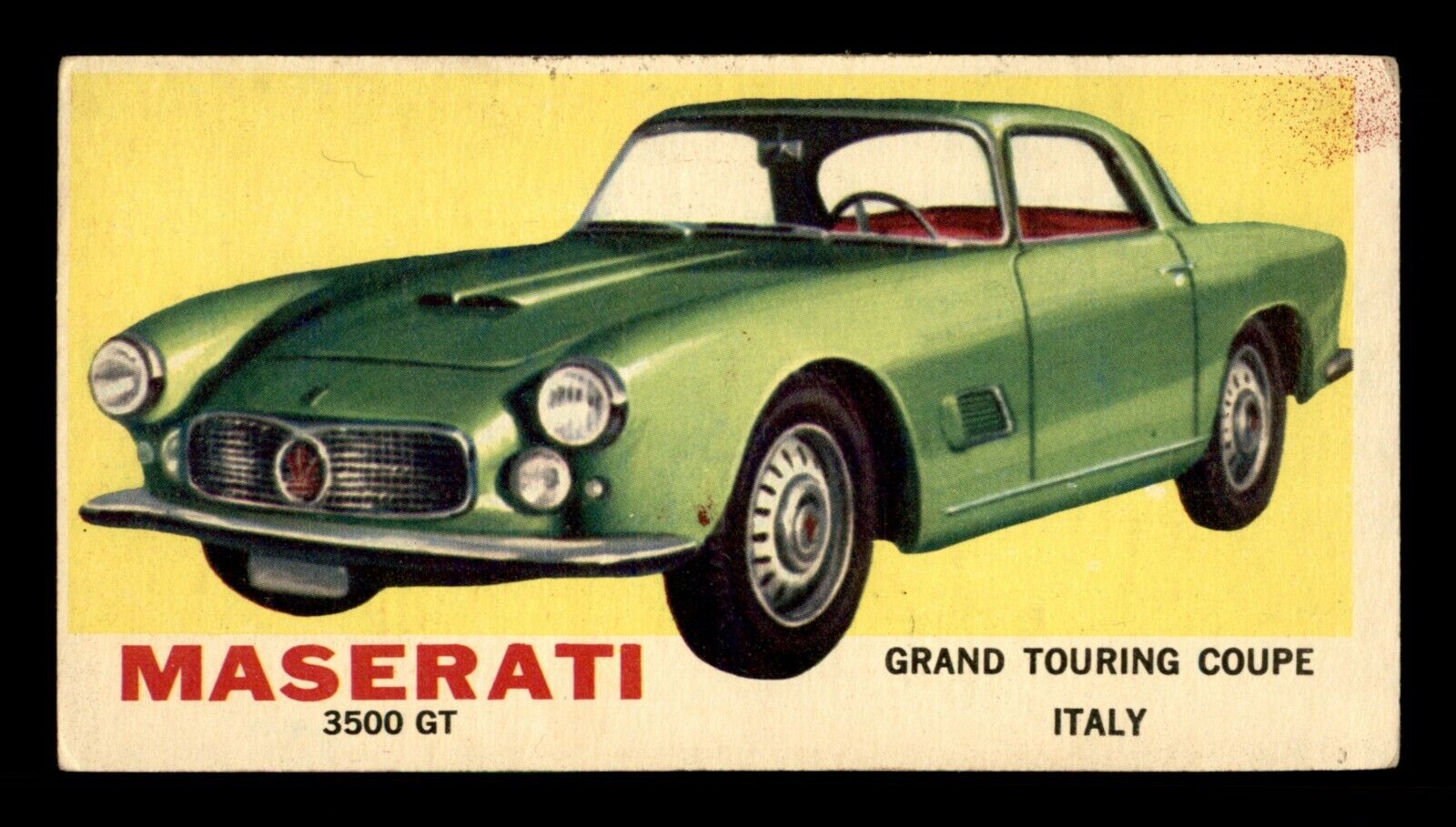 1961 TOPPS SPORTS CARS TRADING CARDS  see scans