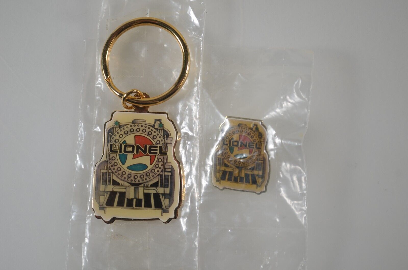Lionel Trains Pin and Keychain Set