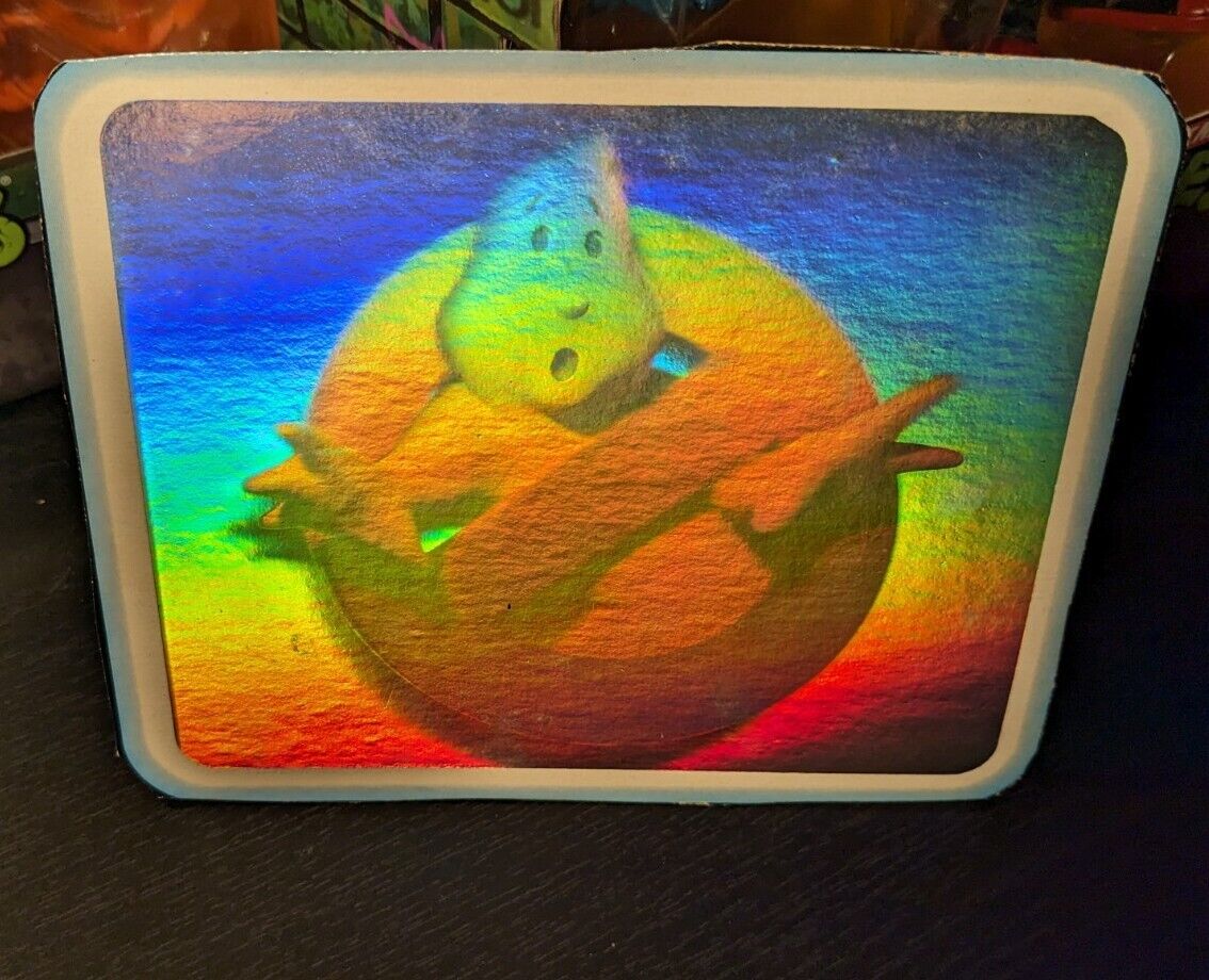  1988 GHOSTBUSTERS Cereal Boxes Logo Hologram ONLY Very nice condition Rare