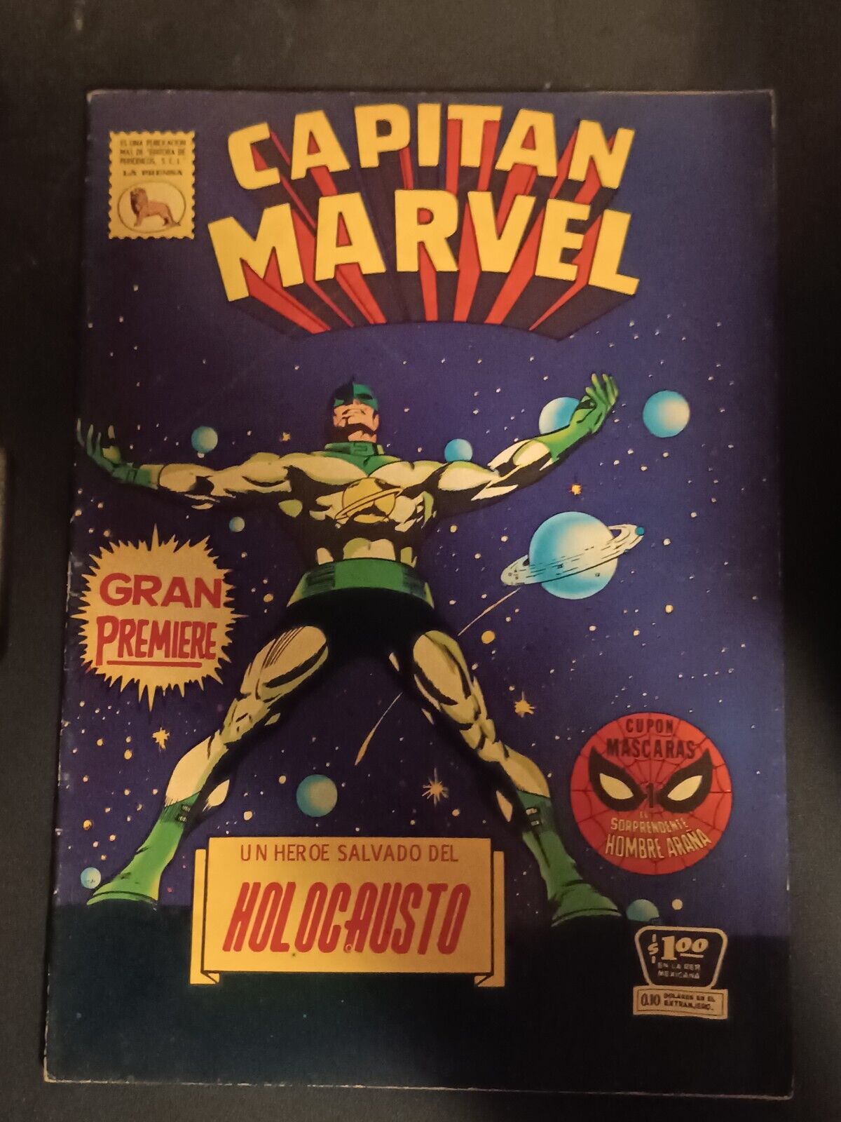 Comic # 1 Capitan Marvel Edit.La Prensa