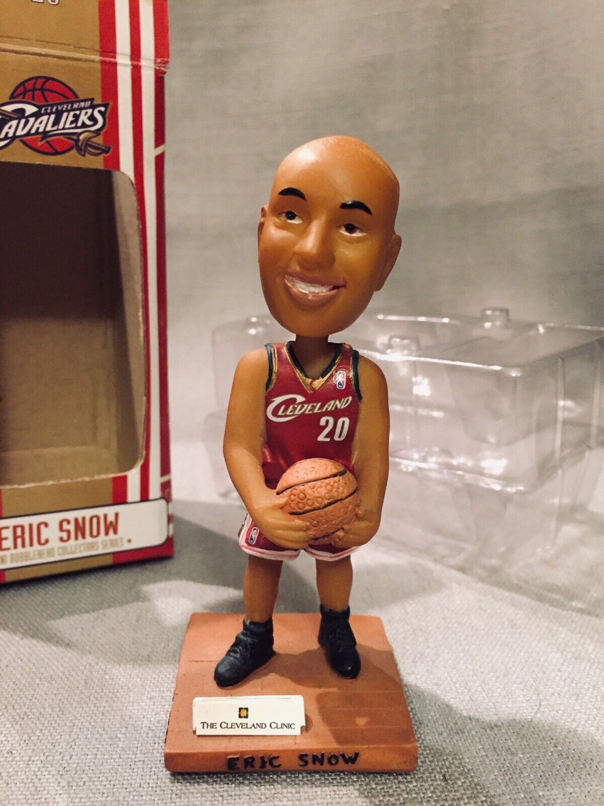 Cleveland Cavaliers Mini Bobblehead Collector #3 Eric Snow Ad Clev Clinic Sports
