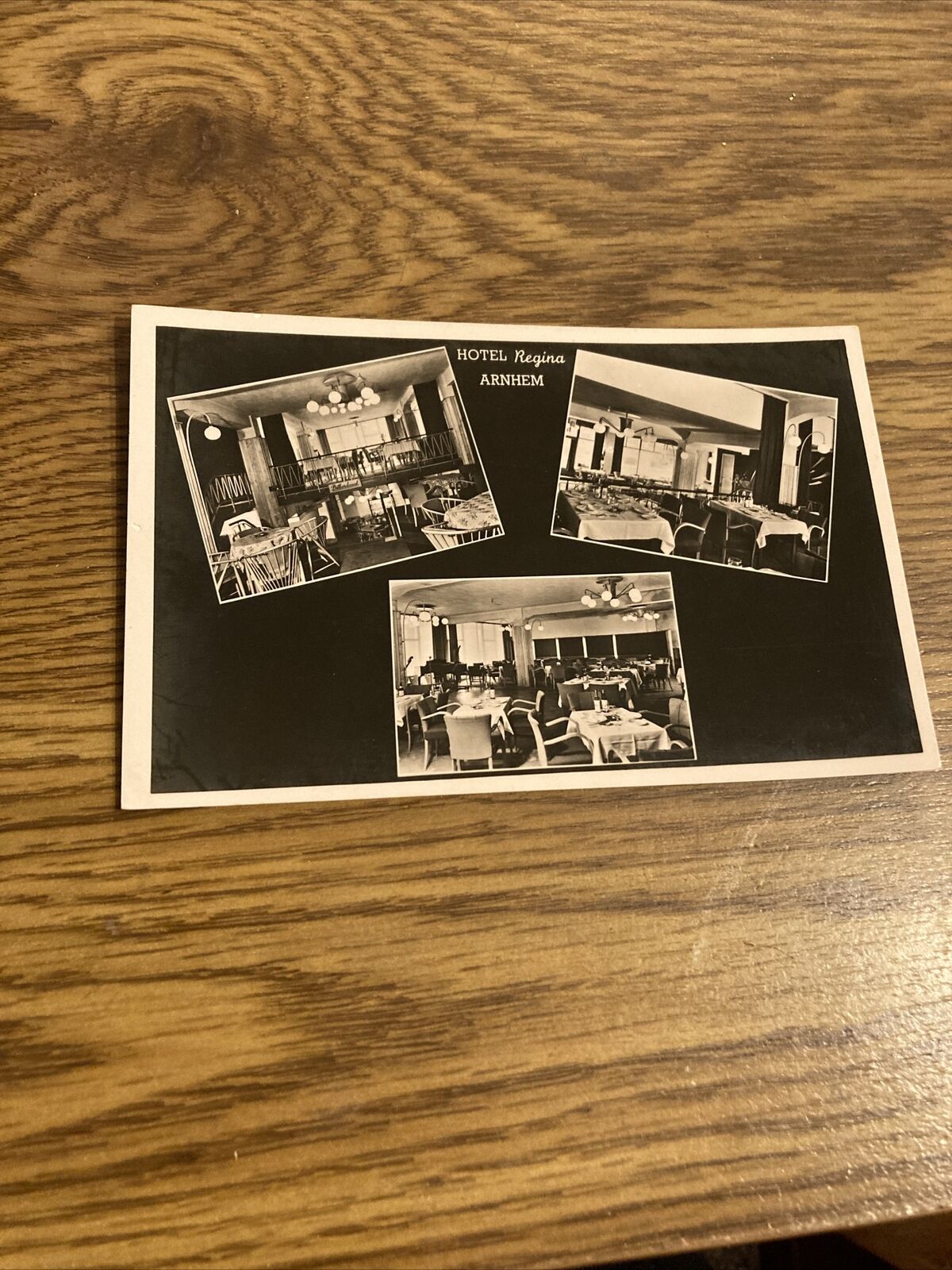 Vintage Postcard Hotel Regina, Arnhem Netherlands