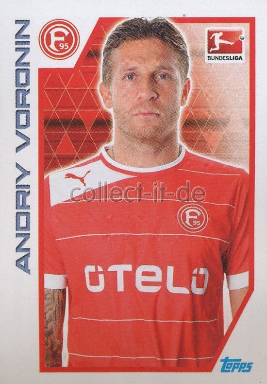 Topps Bundesliga 12/13 single sticker 68 Andriy Voronin