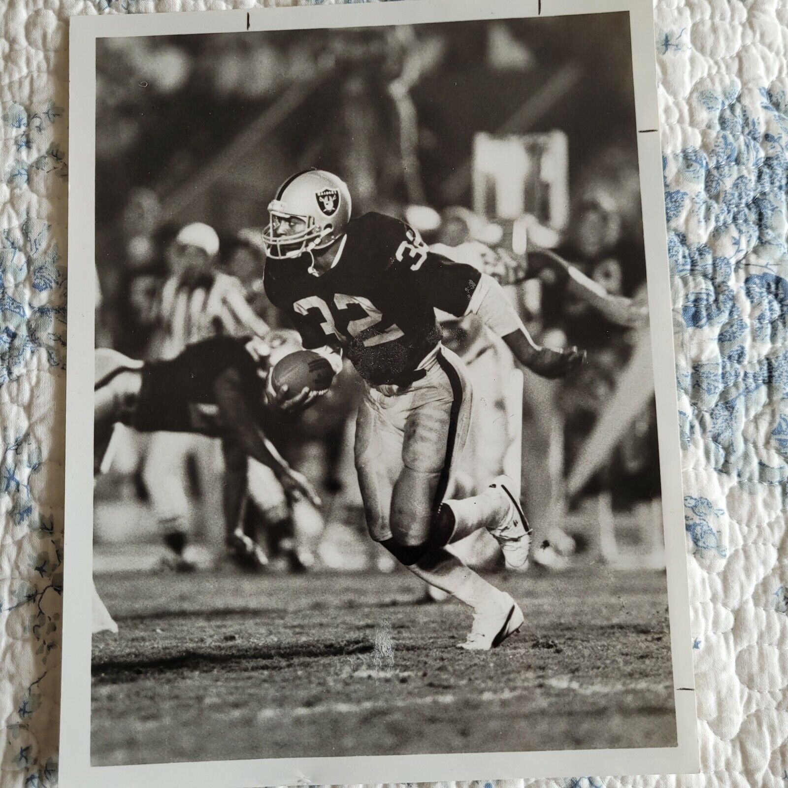 Marcus Allen Los Angles Raiders Press Photo Thursday Night Football 1983 Running