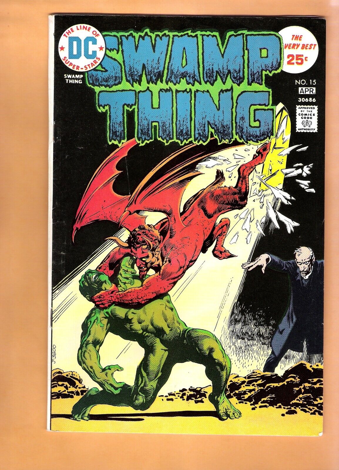 SWAMP THING #15 vintage DC comic book 1975 FINE/VERY FINE