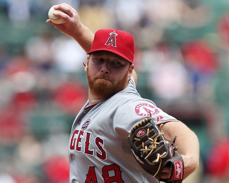 TOMMY HANSON Los Angeles Angels 8X10 PHOTO PICTURE 22050701904