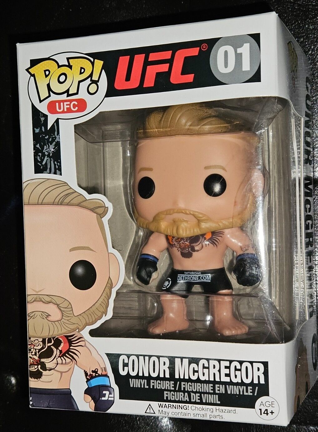 Funko Pop UFC Conor McGregor Dethrone Error #01