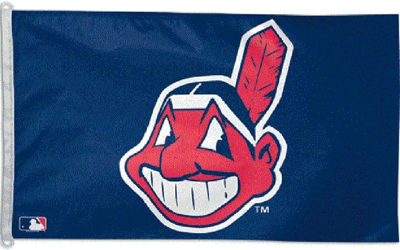MLB Cleveland Retro Wincraft  3\' X 5\' Indoor/Outdoor Flag w/ D-Rings New