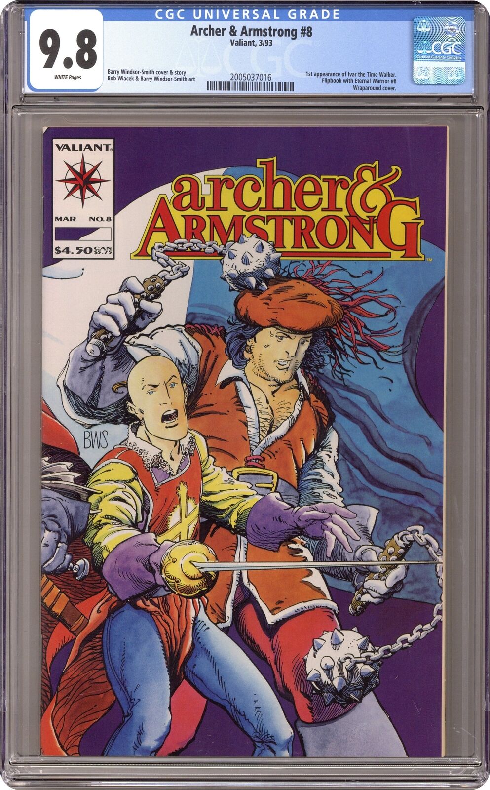 Archer and Armstrong #8 CGC 9.8 1993 2005037016