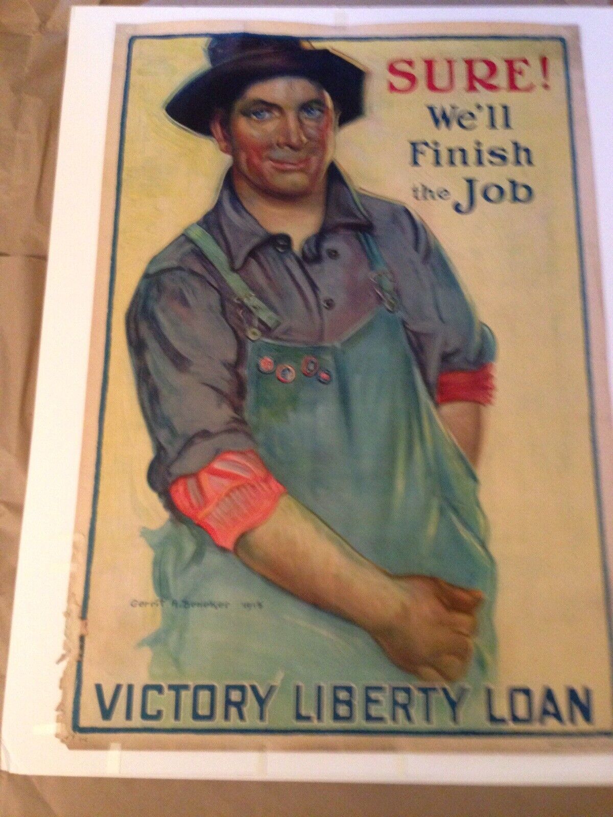 WW1 Orginal Victory Liberty Loan  102yrs Old