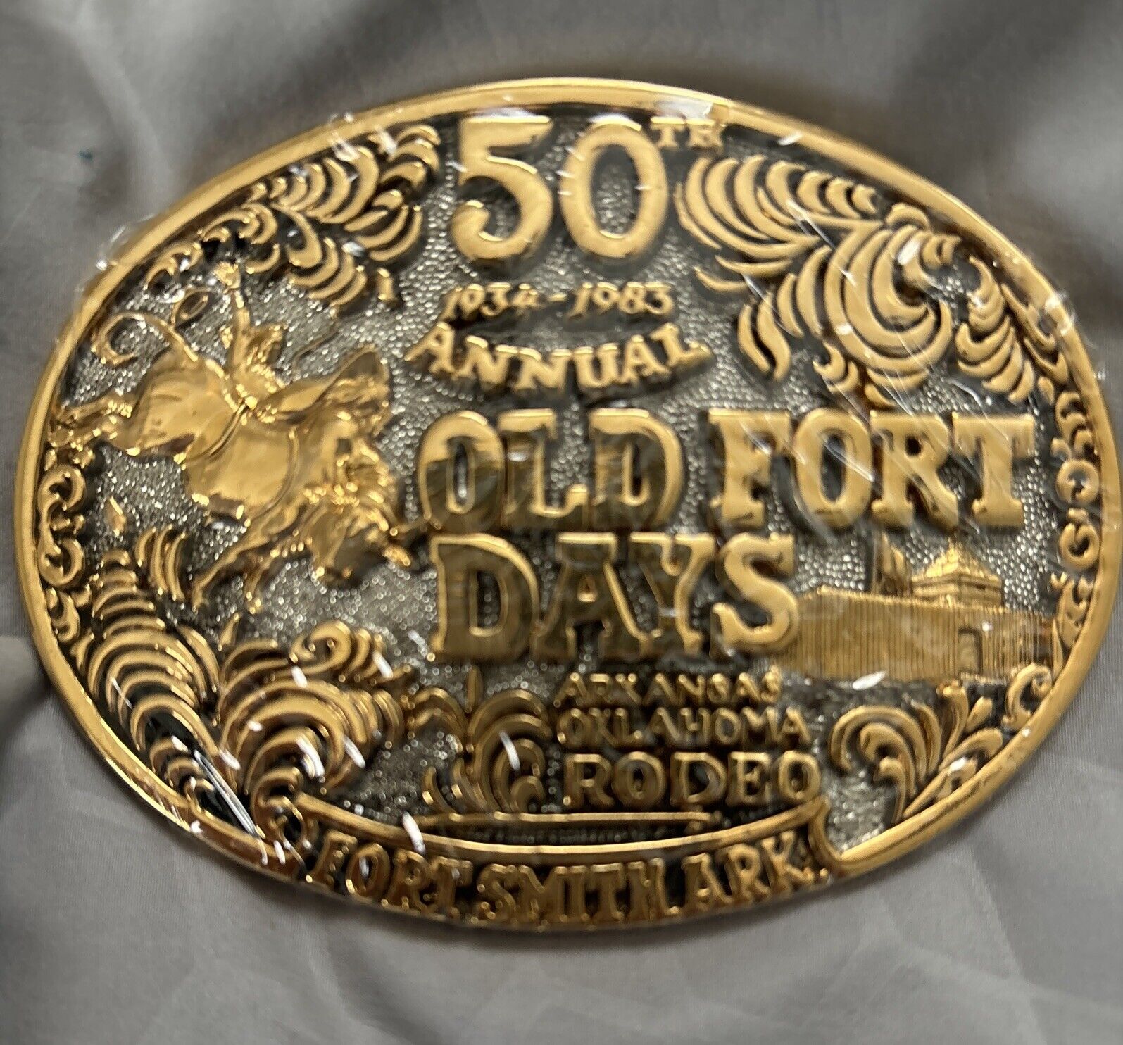 Old Fort Days 50 Th Annual Arkansas Rodeo Fort Smith Ark 1934-1983 RARE